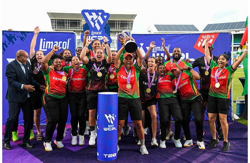 The Guyana Amazon Warriors Women finally tasted success