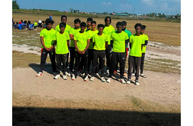 The winning RHT Namilco Thunderbolt Flour team
