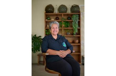 Annette Arjoon-Martins, environmentalist and Programme Manager of the Guyana Marine 
Conservation Society, has spent more than 40 years empowering women through conservation and 
sustainable livelihoods (Samuel Maughn photo)