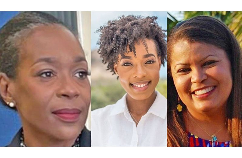 From left to right: Ms. Dian Campbell, Mrs Louise Victor-Frederick and Mrs Debra Coryat-Patton are the new appointees to the CWI board