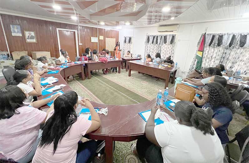 The training, which began on Monday in the boardroom of the Regional Democratic Council (RDC), aims to equip participants with valuable skills to support personal and entrepreneurial growth