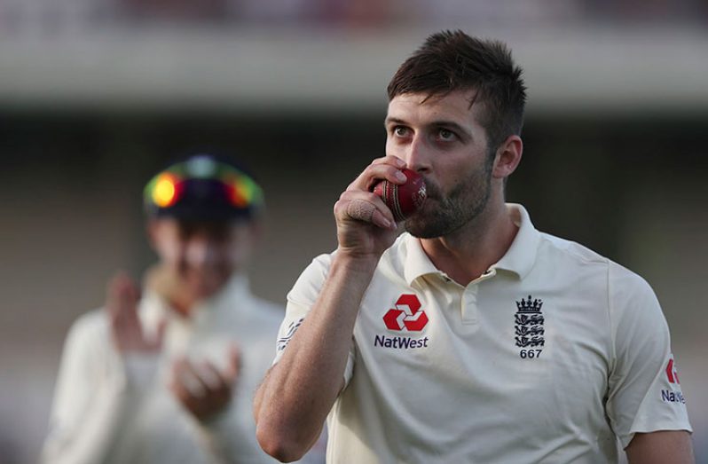 Mark Wood walks off with the match ball after his five-wicket haul, West Indies v England, 3rd Test, St Lucia, 2nd day, February 10, 2019