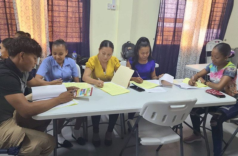 A section of the gathering at the Central Recruitment and Manpower Agency (CRMA), Ministry of Labour workshop that aims to improve prospects of finding employment