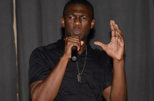 Yerrodin Bowen, first-place winner of the Poetry category