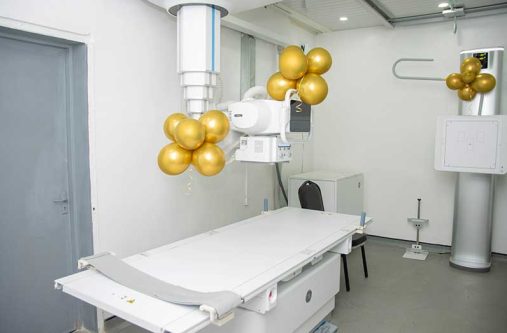 The new a state-of-the-art digital x-ray machine at the Upper Demerara Hospital