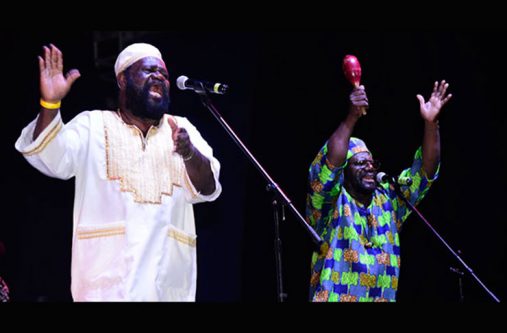 The Yoruba Singers performing at the ‘Night of the Legends’ concert here back in May