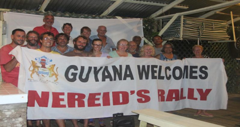 Nereid's rally team and Gem Nascimento at their recent farewell event at Hurakabra