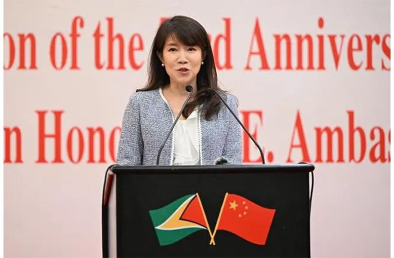 China’s Ambassador to Guyana, Yang Yang