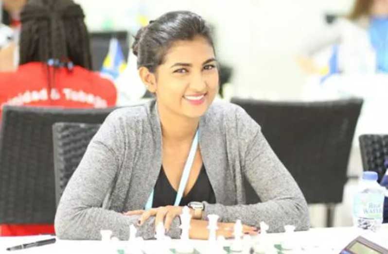 Guyana Chess Federation (GCF) official, Yolander Persaud