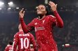 Rio Ngumoha became the youngest player to have an assist for Liverpool in the Champions League