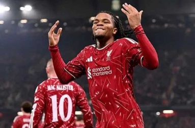 Rio Ngumoha became the youngest player to have an assist for Liverpool in the Champions League
