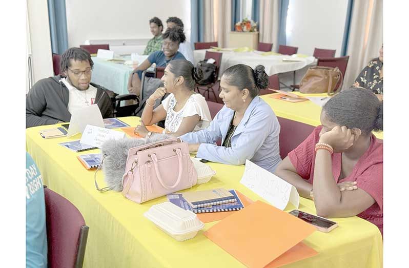UNICEF Guyana, in collaboration with the Rights of the Child Commission and the Child Rights Ambassadors Guyana, officially opened a Youth Advocacy and Climate Change Capacity Training, on Tuesday