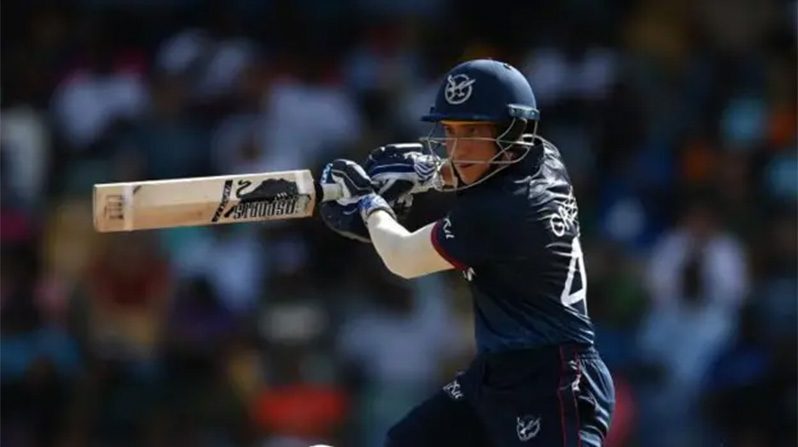 Zane Green shared a match-winning seventh-wicket stand with Ruben Trumpelmann