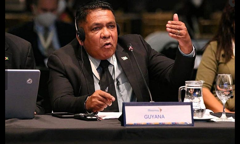 Guyana’s Agriculture Minister, Zulfikar Mustapha