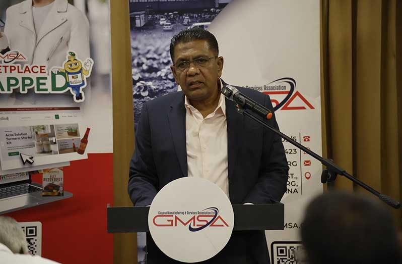 Minister of Agriculture, Zulfikar Mustapha (Sachin Persaud photo)