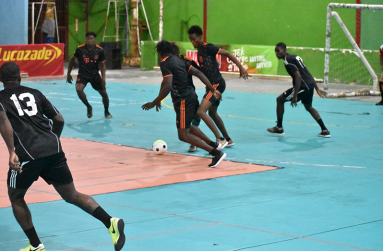 Action in the MVP Sports Futsal resumes this evening