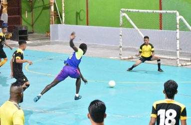 Action in the MVP Sports Futsal tournament continues this evening