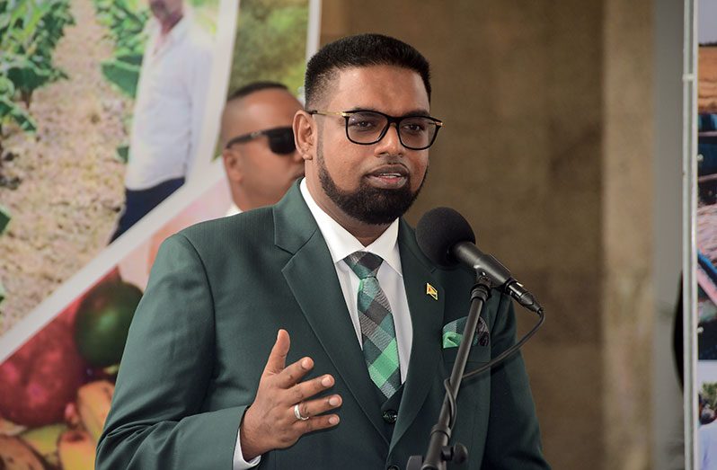 President Dr. Irfaan Ali