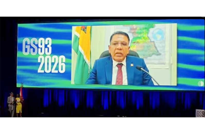 Agriculture Minister, Zulfikar Mustapha, during his virtual address at the 93rd General Session of the World Organisation for Animal Health in Paris, France