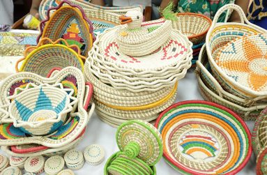 Images of works displayed at the Agri-Tourism Expo.