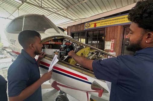 The Art Williams and Harry Wendt Aeronautical Engineering School in Guyana was designed mainly to enable the country’s aircraft industry to produce its own highly trained aircraft maintenance engineers