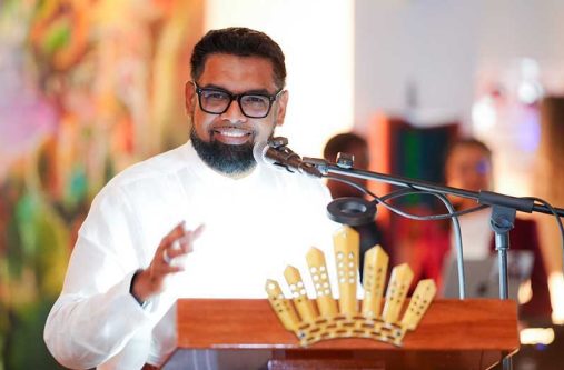 President, Dr Irfaan Ali