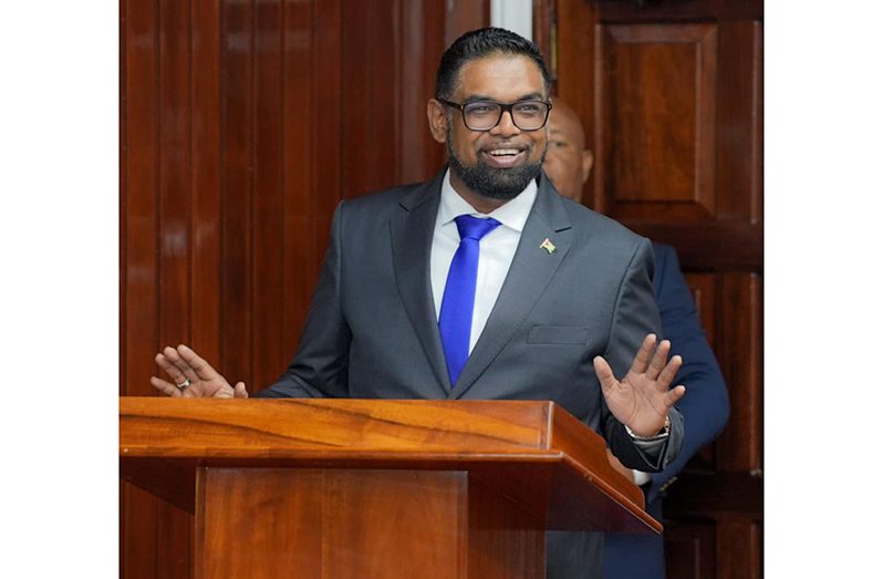 President Dr. Irfaan Ali