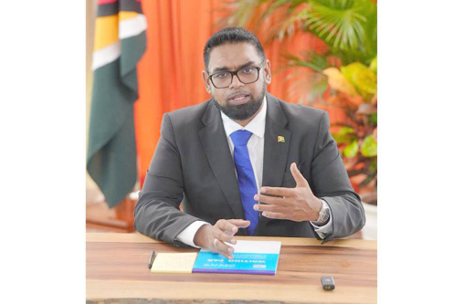 ali Guyana’s President, Dr. Irfaan Ali
