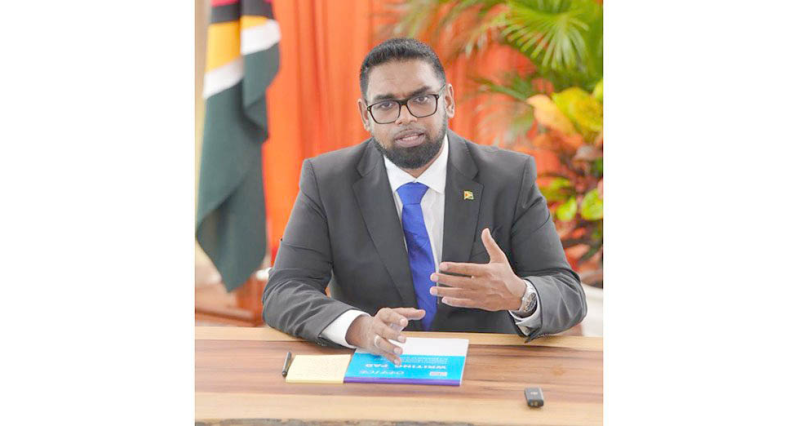 ali Guyana’s President, Dr. Irfaan Ali