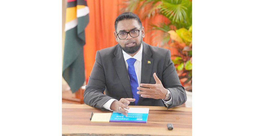 Guyana’s President, Dr. Irfaan Ali