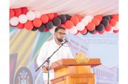 President Ali speaks at the commissioning ceremony