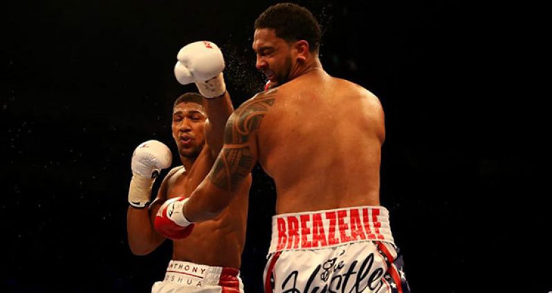 The Anthony Joshua juggernaut rolled on after seeing off the spirited challenge of Dominic Breazeale in London on Saturday.