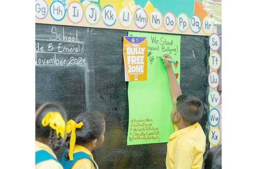 The outreach forms part of the ministry’s ongoing work to develop a national Anti-Bullying and Anti-Violence Policy