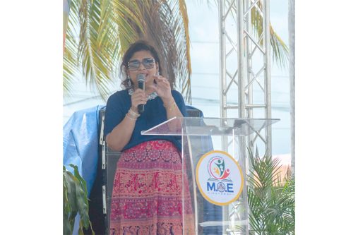 Minister of Education, Priya Manickchand
