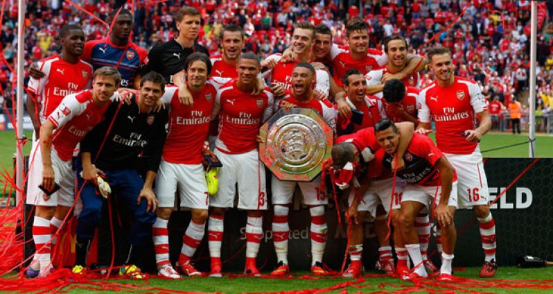 ARSENAL! The 2015 Community Shield Champions.