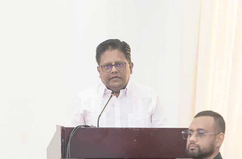 Senior Minister in the Office of the President with Responsibility for Finance, Dr. Ashni Singh