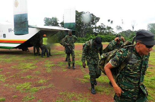 File photo of GDF Special Forces on the ground