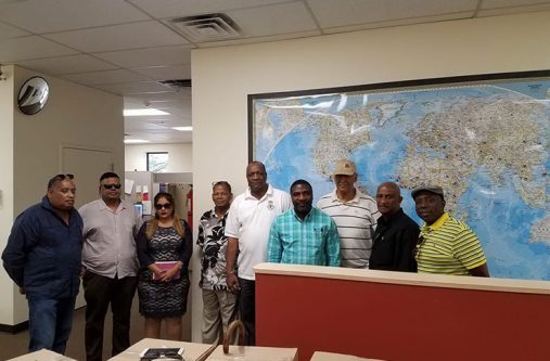 Minister Harmon and team along with officials of MedShare