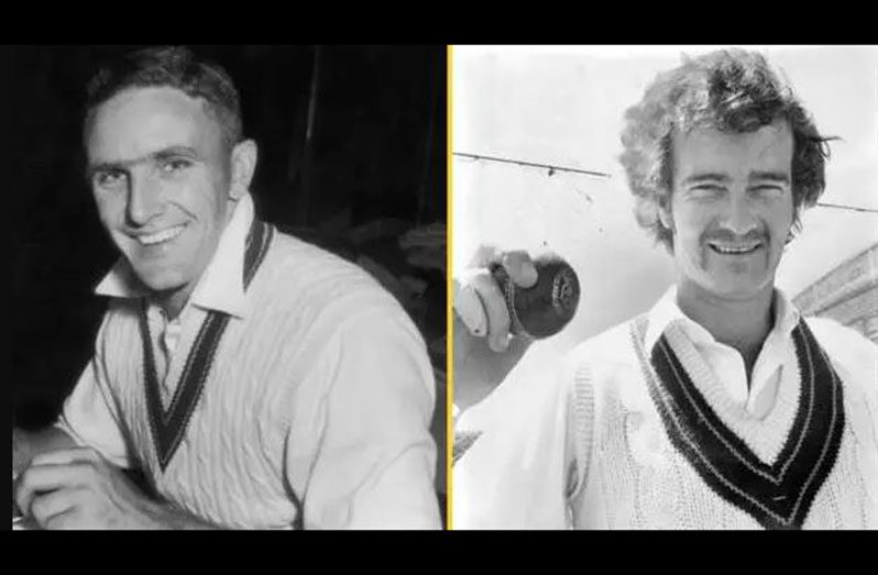 Allan Davidson (left) played 44 Tests, taking 186 wickets with best figures of 7-93


Ashley Mallett played 38 Tests between 1968 and 1980, took 132 wickets