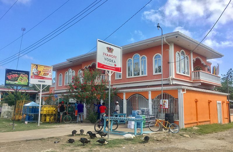 The Supermarket that was robbed by armed bandits