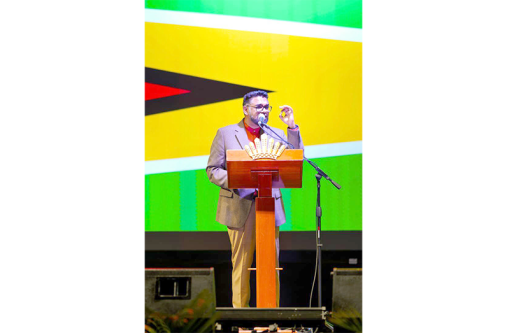 President, Dr Irfaan Ali