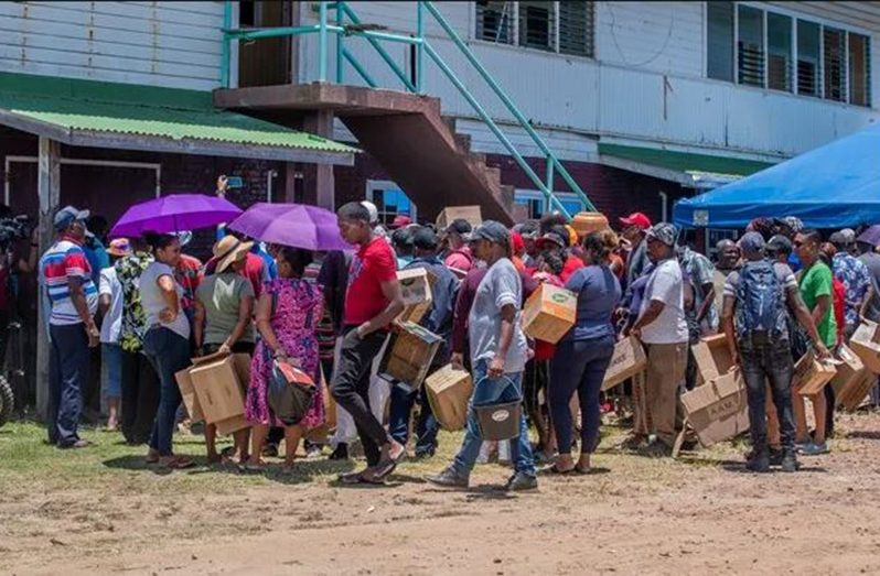 SOME 120 residents from several communities in Region Six (East Berbice-Corentyne) each received 20 Black Giant chickens to help them become self-sufficient, and increase their poultry output. 

The distribution exercise was held at the Ministry of Agriculture’s sub-office at Tarlogie, on the Corentyne Coast, on Saturday.

Beneficiaries who spoke with the Department of Public Information (DPI) eagerly expressed their readiness to undertake the initiative to support their families.

One resident, Malika Caesar, welcomed the distribution exercise, noting that this is the first time she will be rearing these types of birds, and that the earnings will do well for her family.

“We normally rear other types of chickens, but this is the first time we will be rearing Black Giant chickens,” an elated Caesar stated.

Yudhisthir Drepaul is happy about the support from the government, as it will help him restart his business, since he used to rear Black Giant chicks years ago.

Another beneficiary, Lakeram Khemraj, said he is happy to be a part of the government’s agriculture development drive.

“I feel very good, since this is the first time I will be rearing Black Giant chickens. The guy speaks about how we should look after it, and this will be very good,” Khemraj told the DPI.

Similarly, Jagdi Shamdhary lauded the timely gesture, and added that he would adhere to all the instructions provided by the ministry to increase his production.

Minister Zulfikar Mustapha told the farmers that the government will keep making investments in the agriculture sector by implementing developmental programmes for its growth.

“We are already self-sufficient in producing all the poultry needs. What we are doing now is for us to be a net exporter; we want to produce more, so we can export in the Caribbean… In the agriculture sector, we are seeing rapid development taking place,” the minister pointed out.

The Black Giant chicken is a sizable dual-purpose bird that can produce up to 200 eggs, and roughly 4.5 kilograms of meat annually.

Almost 52,000 chickens were distributed across the hinterland regions and other parts of the country. Approximately four farmers also received broilers to maximise their productivity.

The minister was joined by the ministry’s Director General, Madanlall Ramraj; the National Agricultural Research & Extension Institute (NAREI)’s Chief Executive Officer Jagnarine Singh; the Guyana Livestock and Development Authority (GLDA)’s CEO Dr. Dwight Walrond; the National Drainage and Irrigation Authority (NDIA)’s CEO Lionel Wordsworth; Regional Chairman David Armogan; and other officials. (DPI)