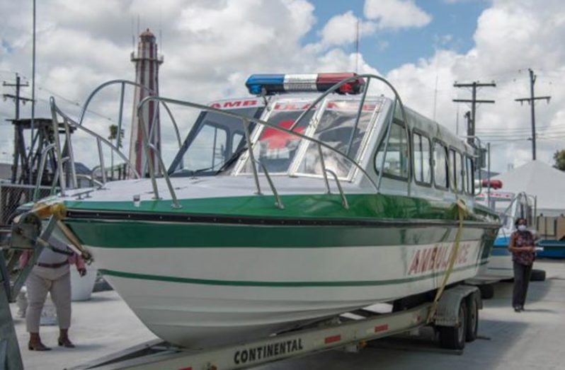 The river ambulance for the Upper -River valued at $17M