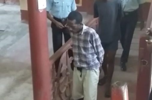 The men as they made their appearance at court