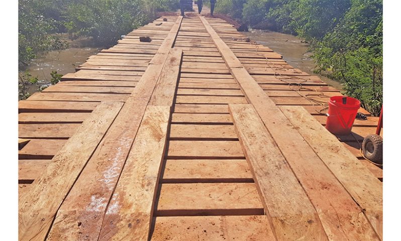 The Mora Bridge that has been repaired (DPI photo)