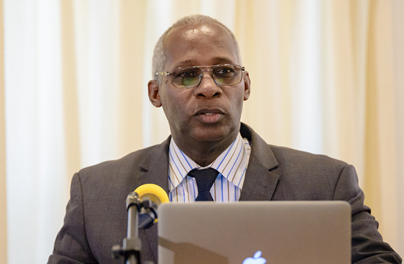 GNBA Chairman Leslie Sobers