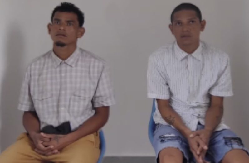 Phillip Williams (right) and his brother, Fidel Williams