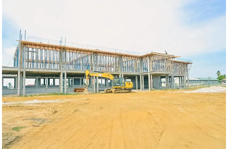 Hospitality Tourism Training Institute under construction