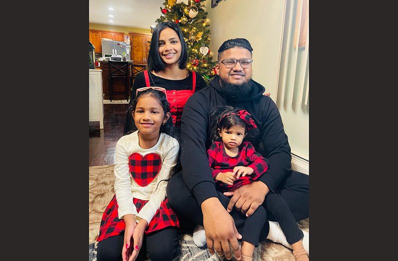 Surooj now has a family comprising his wife, Alisha Singh, and their two daughters, Ciara, seven, and Skyler, two