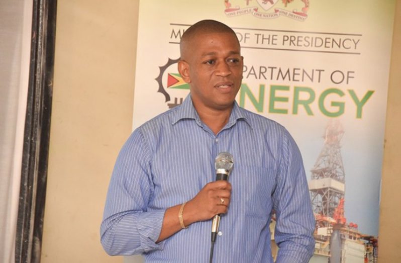 Director of Energy, Dr Mark Bynoe